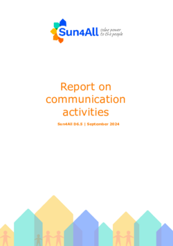 Report on communication activities