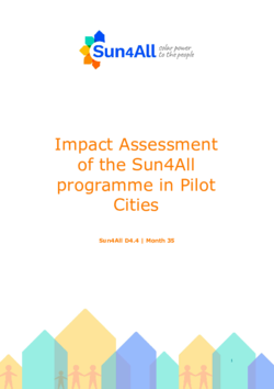 Impact Assessment of the Sun4All programme in Pilot Cities