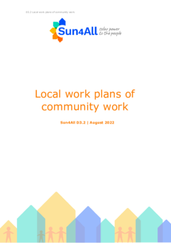 Local work plans of community work