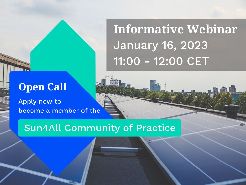 2nd Informative Webinar on Open Call for Applications